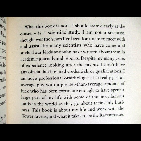 Book - The Ravenmaster: My Life with the Ravens at the Tower of London -- Skaife - Picture 6 of 16